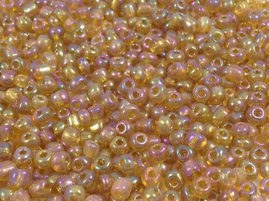 Perles de rocailles 4 mm - Multicolore transparent - 20g  Ma Boutique de Perles