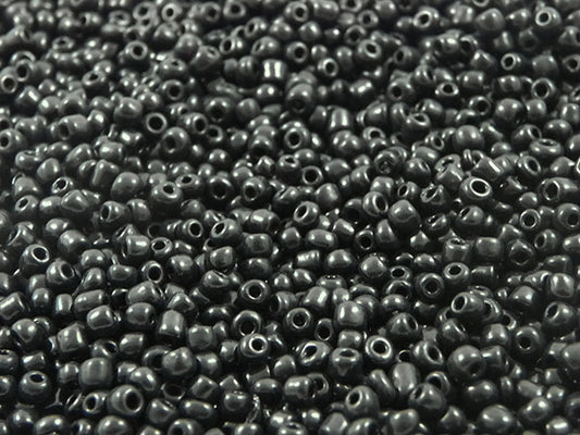 Perles de rocailles 2 mm - Noir opaque - 20g  Ma Boutique de Perles