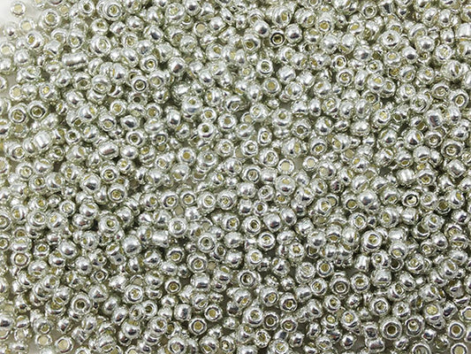 Perles de rocailles 2 mm - Argent opaque - 20g  Ma Boutique de Perles