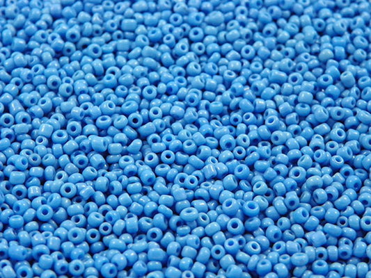 Perles de rocailles 2 mm - Bleu opaque - 20g  Ma Boutique de Perles