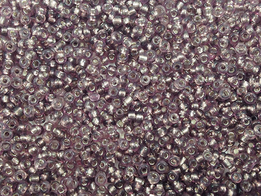 Perles de rocailles 12/0 - Violet transparent - 20g  Ma Boutique de Perles