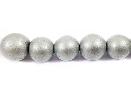 Perles en bois - Argent brillant - 15 mm - x 4  Ma Boutique de Perles