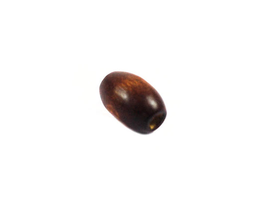 Olives en bois - Marron - 12 x 8 mm - x 10  Ma Boutique de Perles