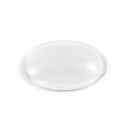 Cabochon loupe ovale transparent - 25 x 18 mm - x 1  Ma Boutique de Perles