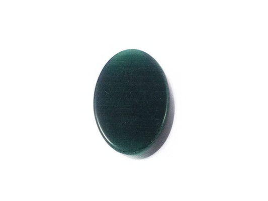 Cabochon palet ovale - Vert sapin - 25 x 18 mm - x 1  Ma Boutique de Perles