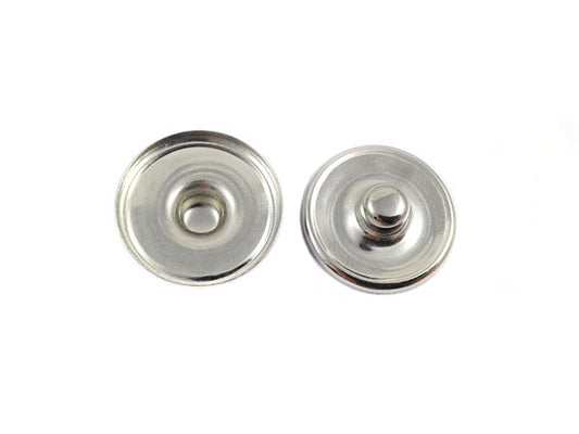 Bases boutons-pression à personnaliser 18 mm - x 5  Ma Boutique de Perles