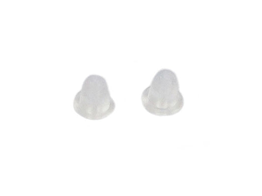 Fermoirs caoutchouc pour boucles d'oreilles - x 50  Ma Boutique de Perles