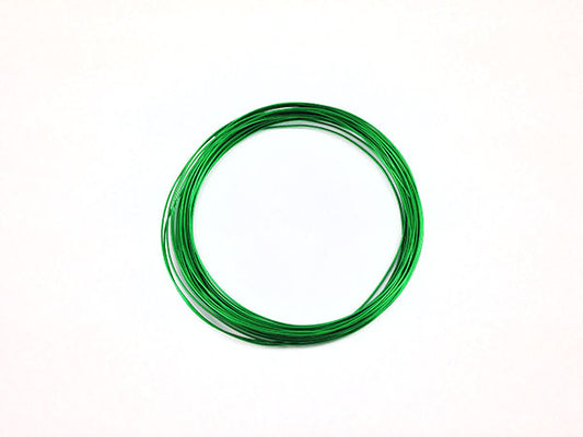 Fil Aluminium - Vert - 0,8 mm - X 10 m  Ma Boutique de Perles