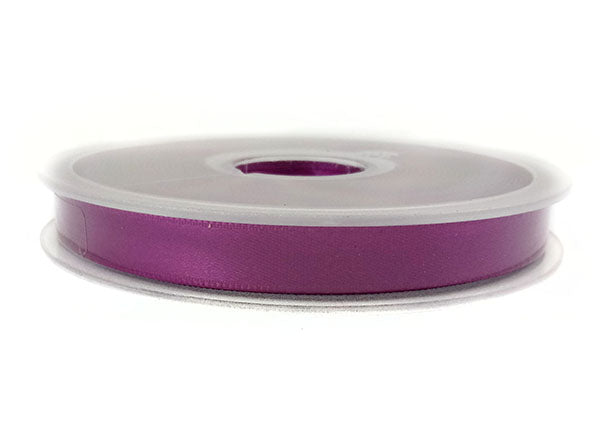 Ruban satin double face - 10 mm - Violet - x 0,5 m